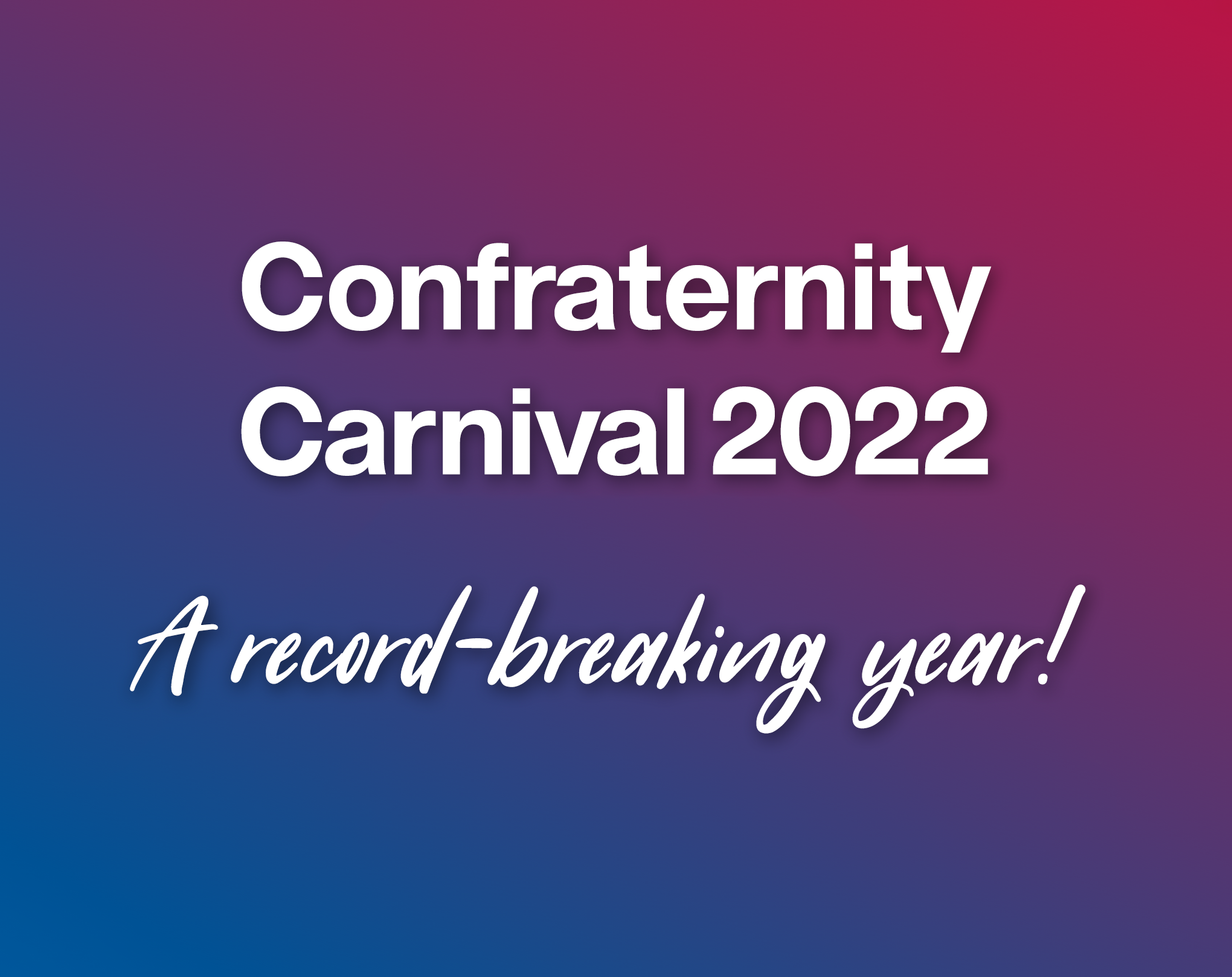 Thanks for a record-breaking carnival