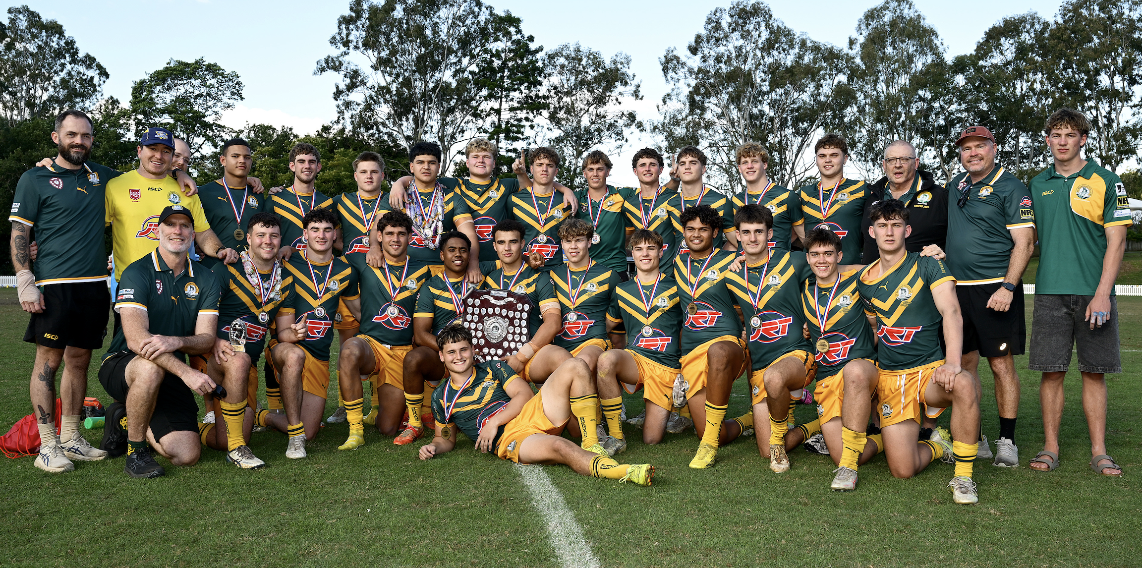St Brendan’s celebrate Shield triumph